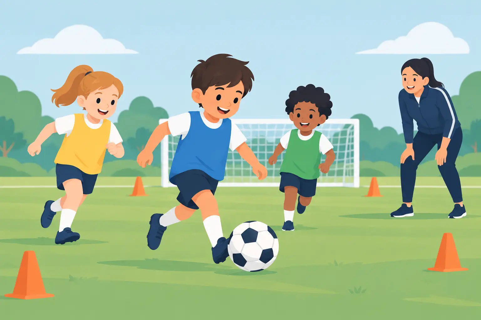 Why Play Based Football for Young Children Works